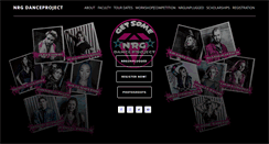 Desktop Screenshot of nrgdanceproject.com